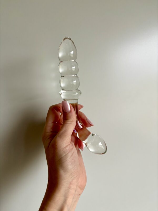 Klaasist tekstuurne dildo - Image 3