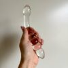 Klaasist tekstuurne dildo