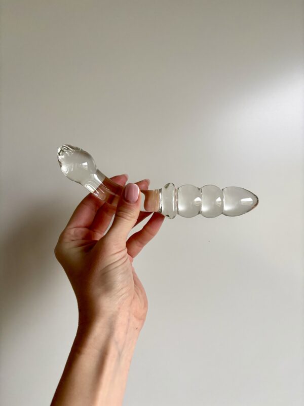 Klaasist tekstuurne dildo - Image 2